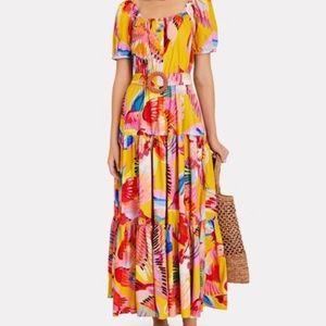 FARM Rio Colorful Macaw Dress